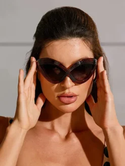 Glasses*Mew Mews Fashion Roosevelt Cat Eye Sunglasses