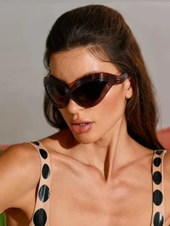 Glasses*Mew Mews Fashion Roosevelt Cat Eye Sunglasses