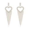 Earrings*Mew Mews Fashion Rory Heart Tassel Earrings