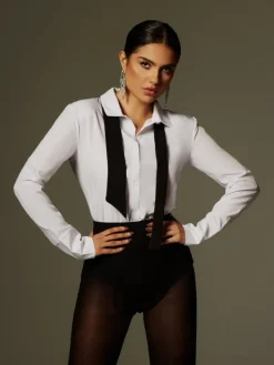 Sets & Co-ords*Mew Mews Fashion Rowayda Long Sleeve Button Up Shorts Set
