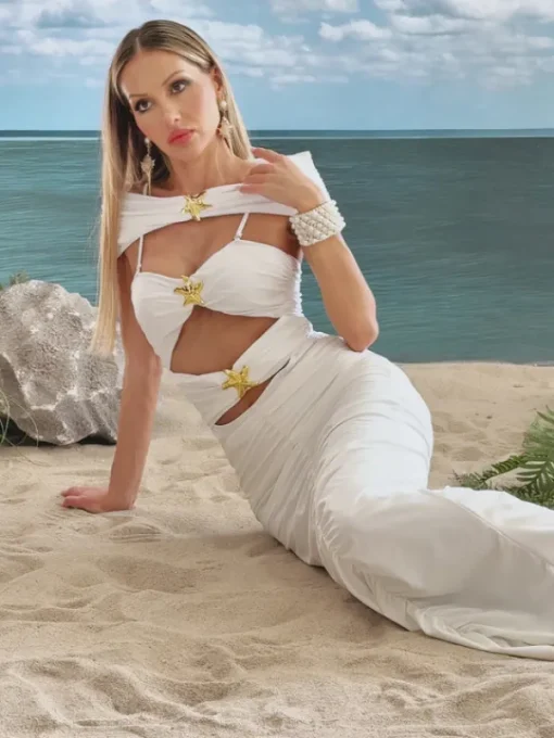 Bikini Sets | Swimwear*Mew Mews Fashion Ryxaris Starfish Swimwear Three Piece Set