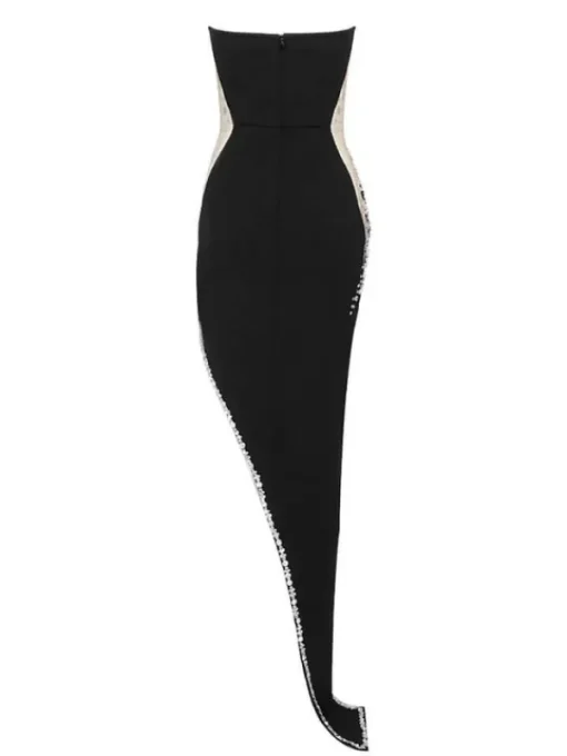 Dresses | Maxi Dresses*Bandage Sabine Strapless Embellished Dress In Black