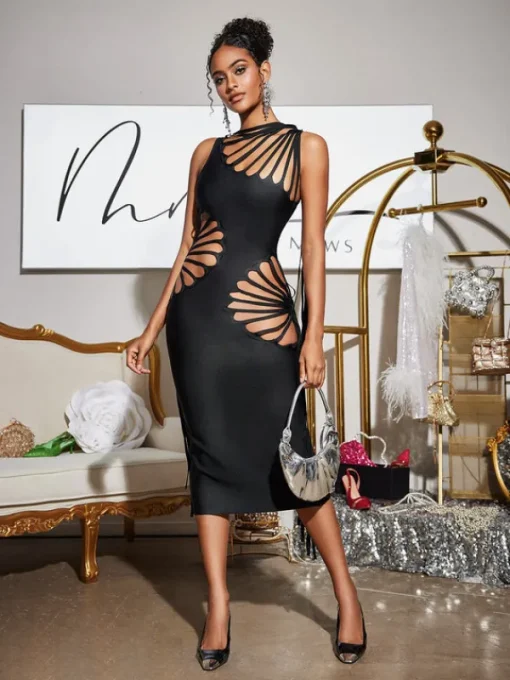 Dresses | Midi Dresses*Bandage Tafari Cutout Midi Dress