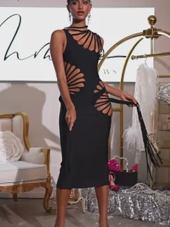 Dresses | Midi Dresses*Bandage Tafari Cutout Midi Dress