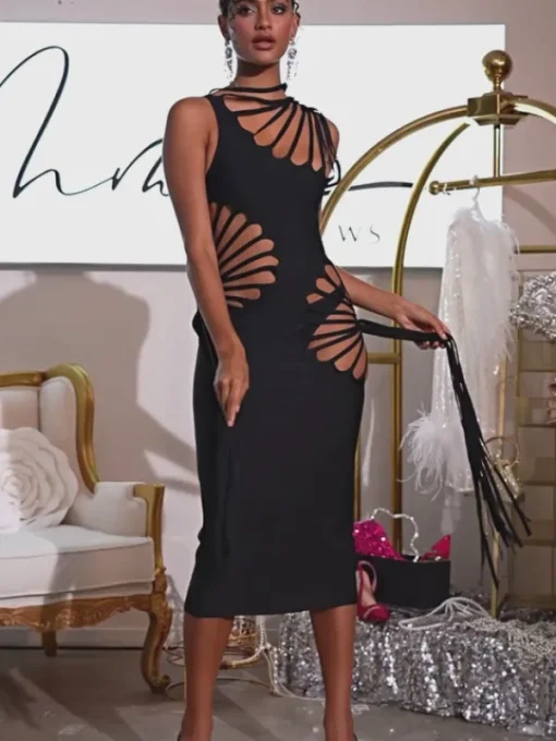 Dresses | Midi Dresses*Bandage Tafari Cutout Midi Dress