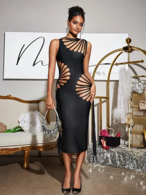 Dresses | Midi Dresses*Bandage Tafari Cutout Midi Dress