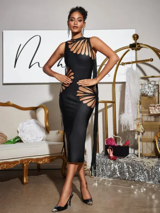 Dresses | Midi Dresses*Bandage Tafari Cutout Midi Dress