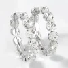 Earrings*Mew Mews Fashion Terra Diamante Hoop Earrings