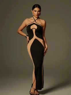 Dresses | Maxi Dresses*Mew Mews Fashion Thaliacea Halterneck Maxi Dress