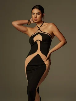 Dresses | Maxi Dresses*Mew Mews Fashion Thaliacea Halterneck Maxi Dress