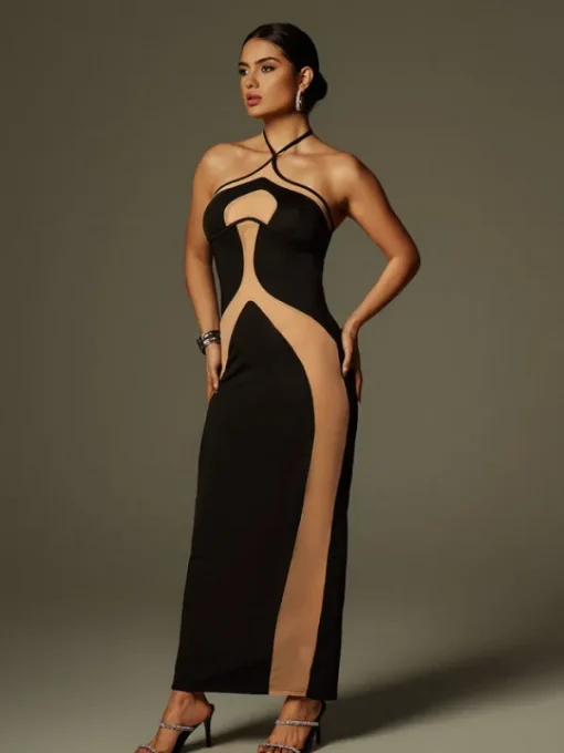 Dresses | Maxi Dresses*Mew Mews Fashion Thaliacea Halterneck Maxi Dress