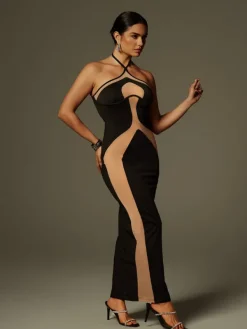 Dresses | Maxi Dresses*Mew Mews Fashion Thaliacea Halterneck Maxi Dress