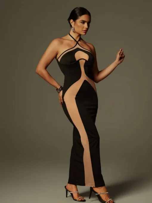 Dresses | Maxi Dresses*Mew Mews Fashion Thaliacea Halterneck Maxi Dress