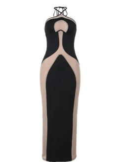 Dresses | Maxi Dresses*Mew Mews Fashion Thaliacea Halterneck Maxi Dress