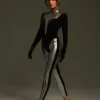 Jumpsuits & Romper*Mew Mews Fashion Tizoc Long Sleeve Velvet Jumpsuit
