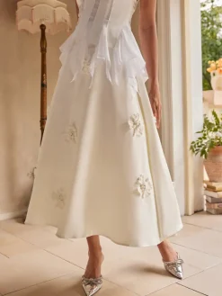 Skirts*Mew Mews Fashion Tyonska Flower Skirt