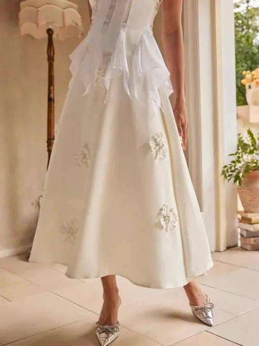 Skirts*Mew Mews Fashion Tyonska Flower Skirt