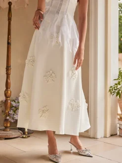 Skirts*Mew Mews Fashion Tyonska Flower Skirt
