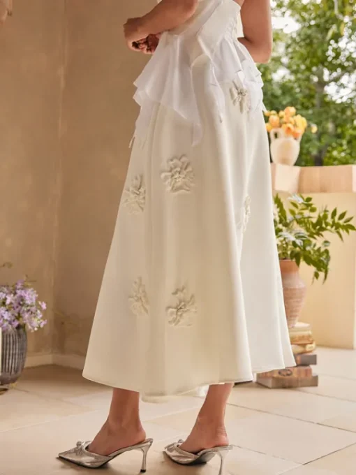 Skirts*Mew Mews Fashion Tyonska Flower Skirt