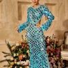 Dresses | Maxi Dresses*Mew Mews Fashion Tyxaris Cutout Sequin Knitted Maxi Dress