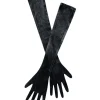 Gloves*Mew Mews Fashion Velvet Gloves In Black