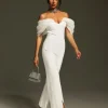 Jumpsuits & Romper*Bandage Yexet Off Shoulder Jumpsuit