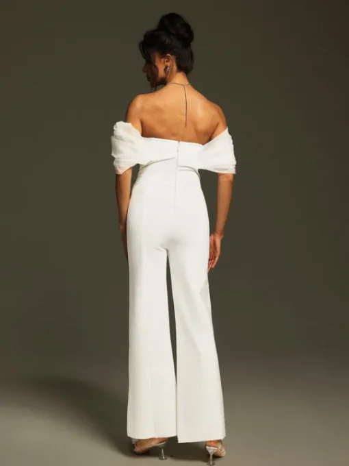 Jumpsuits & Romper*Bandage Yexet Off Shoulder Jumpsuit