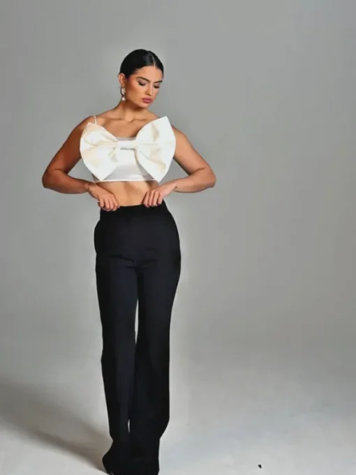 Sets & Co-ords*Mew Mews Fashion Zylara Strapless Bow Twisted Pants Set